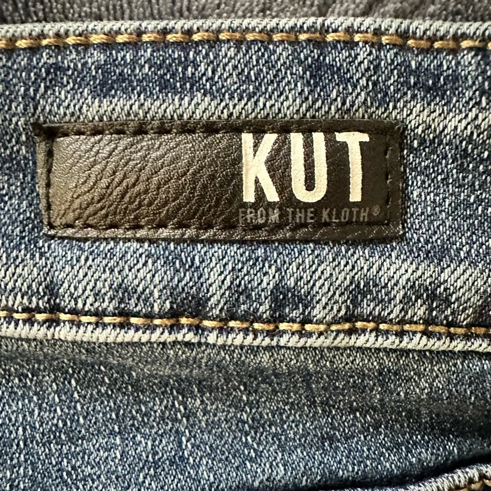 Kut from the Kloth Blue Flare Wide Leg Jeans - Picture 6 of 15